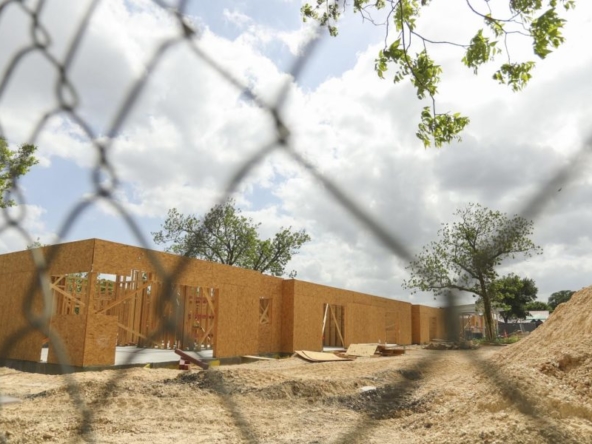 New UT Austin graduate student housing under construction