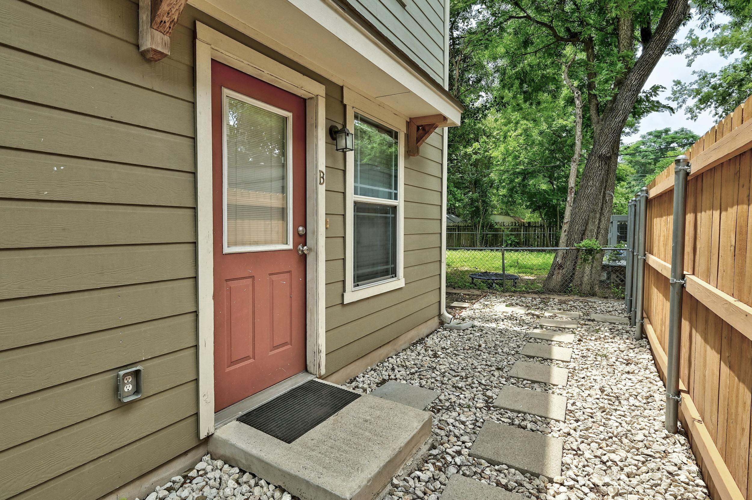 Home front door