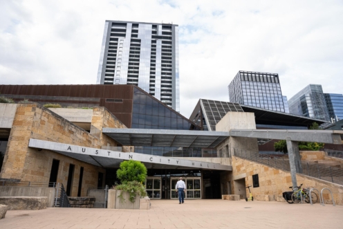 Exterior of Austin City Hall