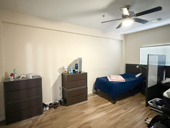 Apartment bedroom
