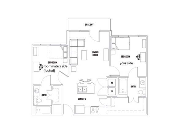Apartment floor plan