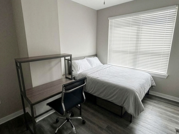 Apartment bedroom